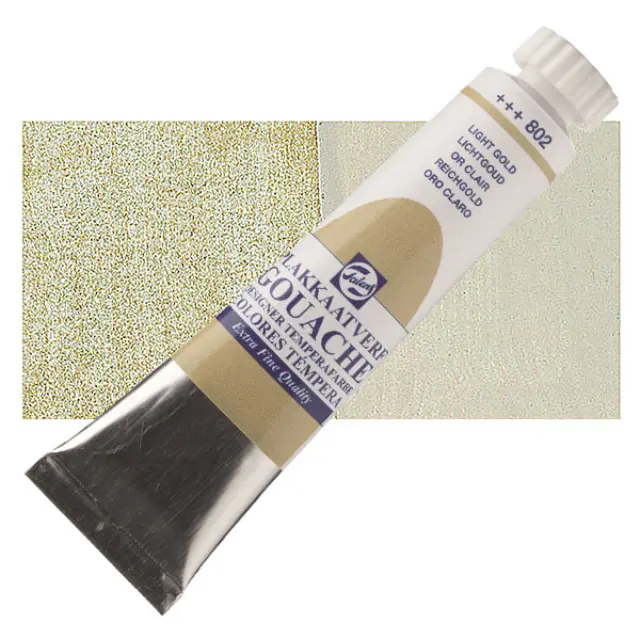 Τέμπερα Talens Gouache - 802 Light Gold - 20ml