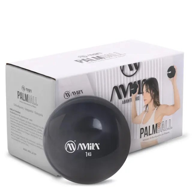 AMILA Palm Ball Two-Pack 1,0Kg Μαύρο (96722) 3