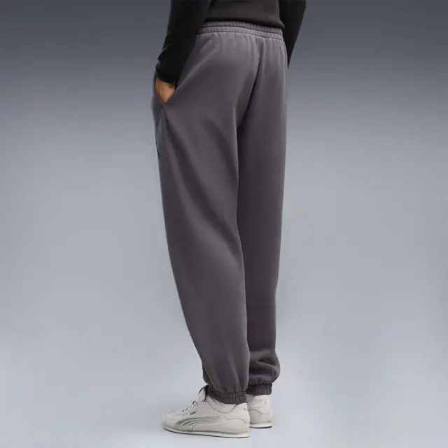 Puma Men's Sport Street Relaxed Graphic Fleece Sweatpants Γκρι Σκούρο 694319-34 (Puma) 2