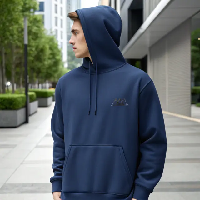 Φούτερ Noshame® Navy με τύπωμα Crew - 512485 - XXL 2