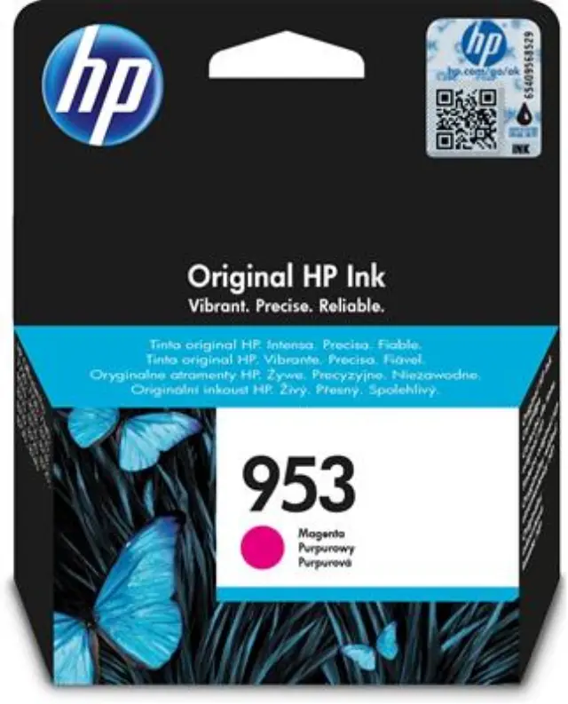 HP 953 Γνήσιο Μελάνι Εκτυπωτή InkJet Ματζέντα (F6U13AE)