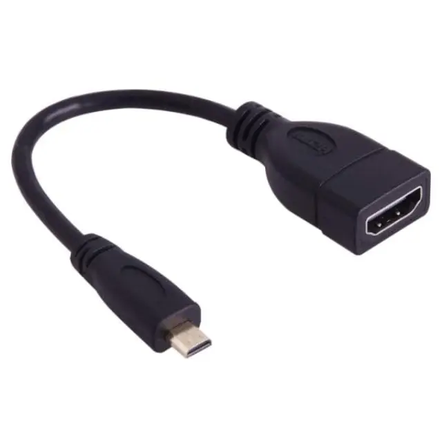 Micro HDMI Cable Male to Female HDMI 17cm OEM