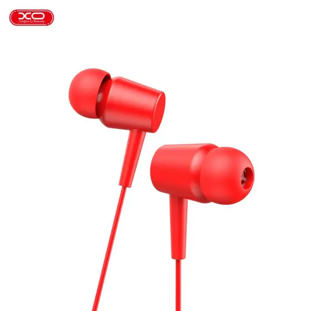 Στερεοφωνικά Ακουστικά Handsfree XO EP57 In-Ear Stereo Earphones Κόκκινα 3