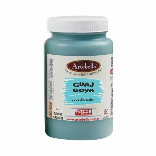 Artebella Τέμπερα - 8711 Turquoise - 250ml