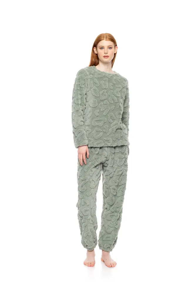 W1873 - Cosmos Blue - PYJAMA FLEECE LEO - L