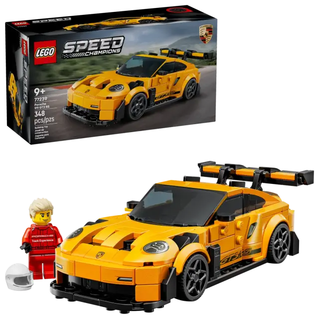 LEGO - Speed Champions - Porsche 911 GT3 RS Super Car (77239) - Toys 2