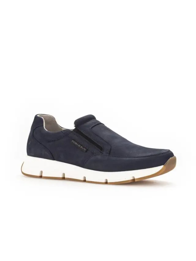 Pius Gabor Sneakers Ανδρικό δέρμα Nubuck Μπλέ PGA/102215 06-DENIM 2