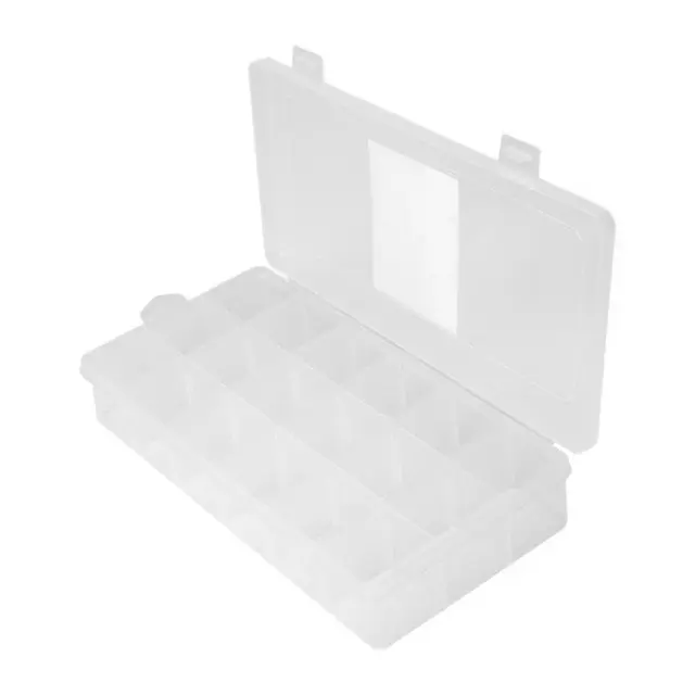 Storagebox 18 compartments 23,3 x 11,7 x 4,1 cm
