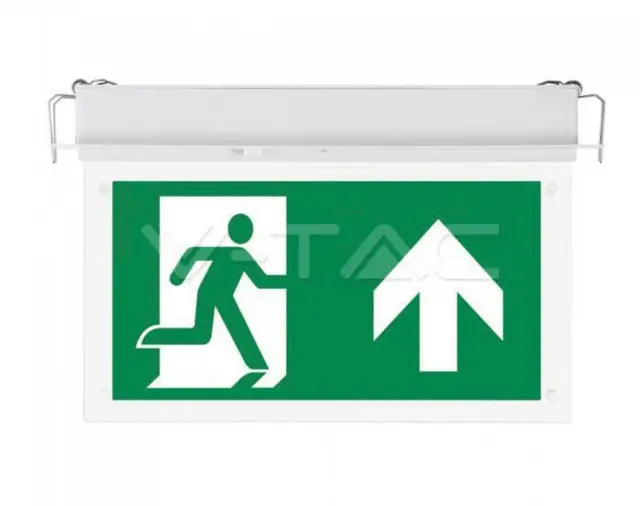 V-TAC LED Φωτιστικό Ασφαλείας Εξόδου VT-522-S