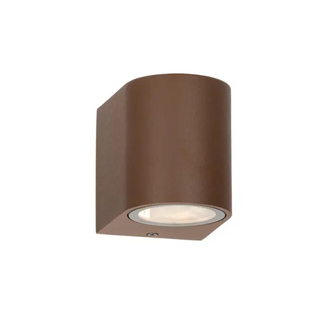 ^GU10 WALL LUMINAIRE 230V AC RUSTY IP44 MAX.35W / LG2201GU10R