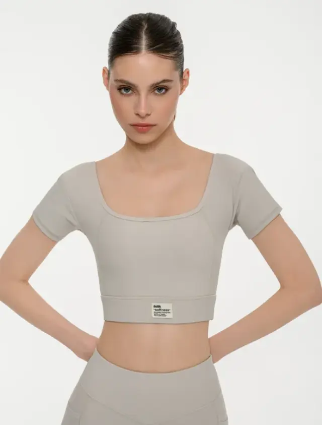 BodyTalk Softness Gym Bra Beige 1261-908124 - M