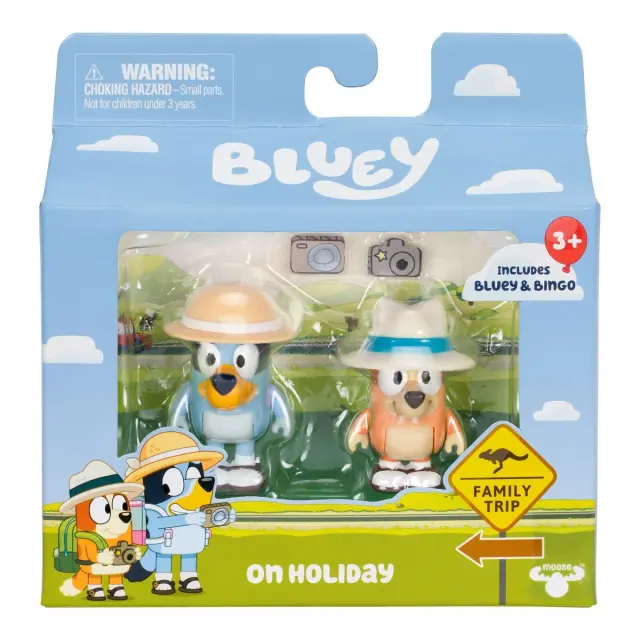 Σετ με 2 Φιγούρες Bluey 6εκ. and Αξεσουάρ