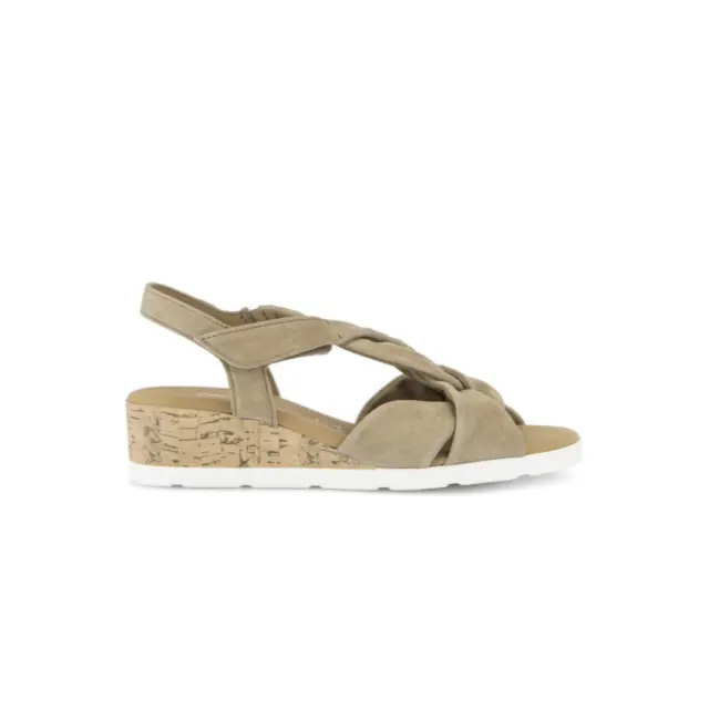 Gabor Πέδιλα Γυναικείο δέρμα Nubuck Μπεζ GAB/82761 30-SAND - 35