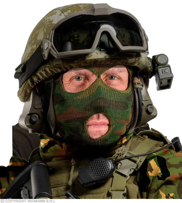 Αποκριάτικο Αξεσουάρ Κουκούλα Balaclava (Widmann) (W-42303) 2
