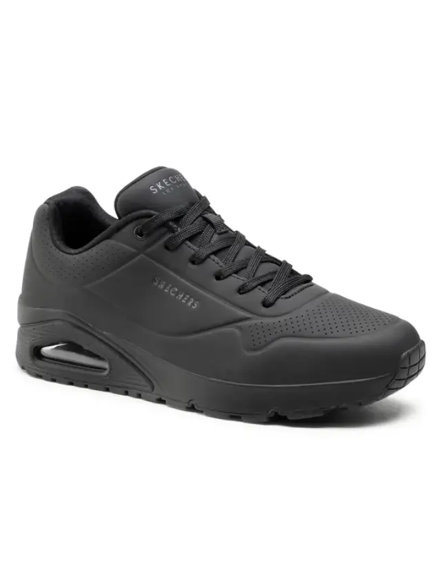 SKECHERS Uno-Stand On Air Μαύρο 183004-B - 46 2