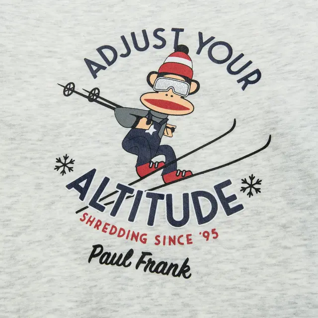 Μπλούζα φούτερ Paul Frank με τύπωμα 2