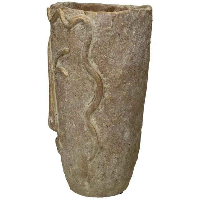 Κασπώ Πρόσωπο Χρυσό Τσιμέντο 13x12.5x17.5cm 2