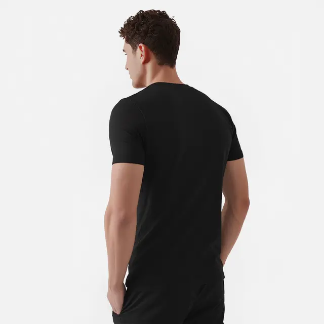 T-shirt Noshame® Μαύρο με τύπωμα Italia - 112564 - XXL 2