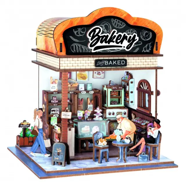 Buki France 3D Κατασκευή Bakery Diorama 68073