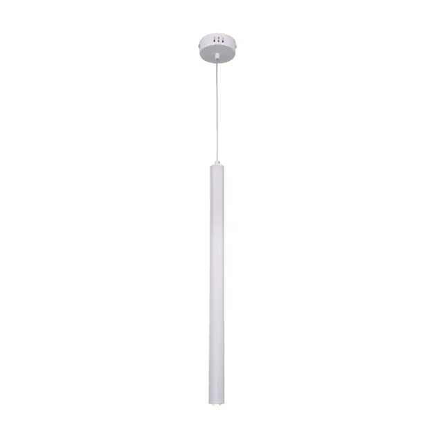 InLight Κρεμαστό φωτιστικό LED 5W 3000K σε λευκή απόχρωση D:50cm (4018-WH)