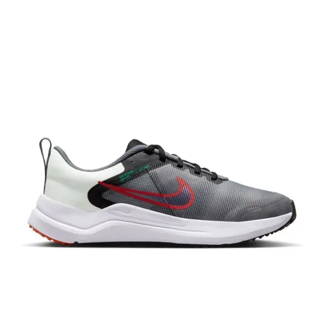 Nike Downshifter 12 (GS) (DM4194-007) - Γκρί-Κόκκινο