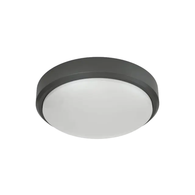 it-Lighting Echo LED 15W 3CCT Outdoor Ceiling Light Anthracite D:21cmx6cm (80300240)