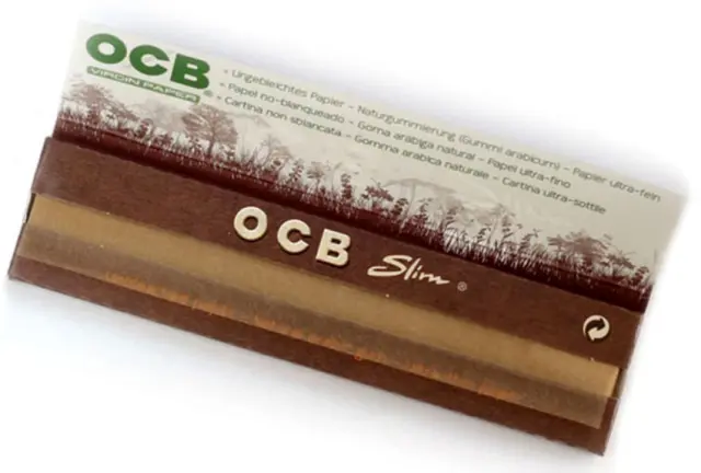 OCB Unbleached Χαρτάκια - Ακατέργαστο - King Size Slim 2