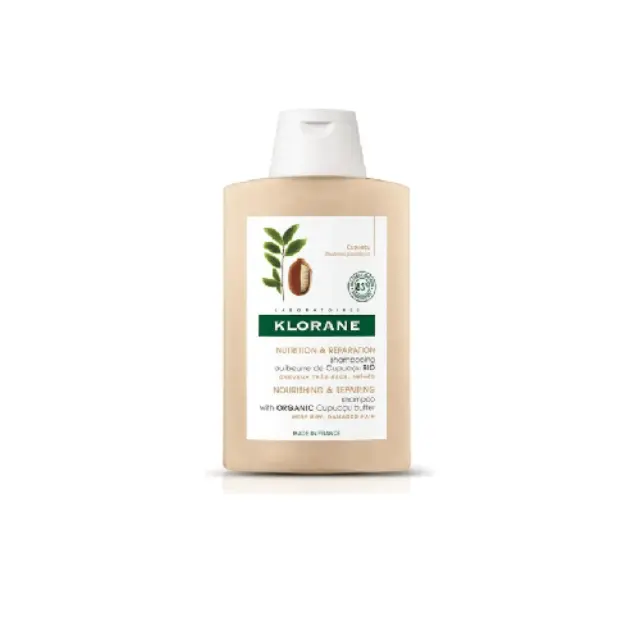 Klorane Shampoo With Cupuacu Butter Σαμπουάν για Πολύ Ξηρά Μαλλιά με Βούτυρο Κουπουασού, 400ml