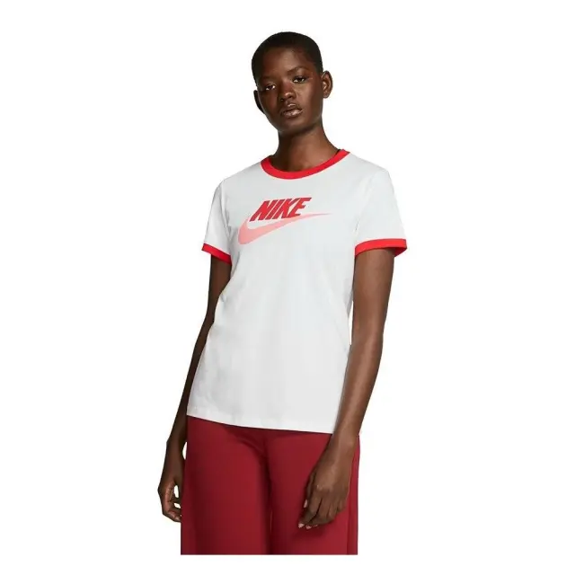 Nike Sportswear T-Shirt Futura Ringe (CI9374-101) - Λευκό - XS