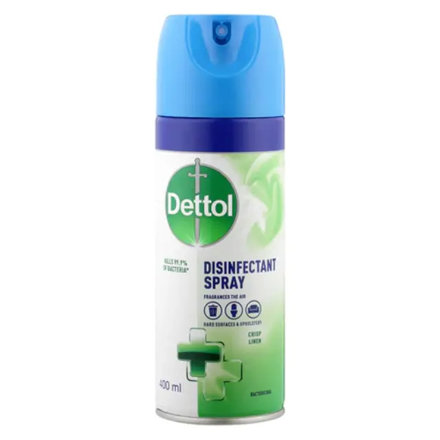 DETTOL ΑΝΤΙΒΑΚΤΗΡΙΔΙΑΚΟ SPRAY 400ML CRISP LINEN