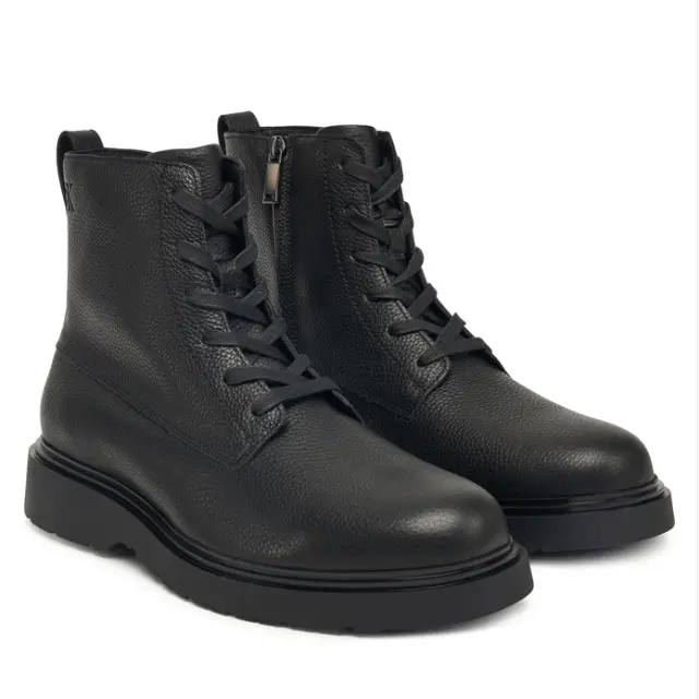 Ανδρικά Δερμάτινα Αρβυλάκια Calvin Klein YM0YM01373-0GJ Μαύρα Μαύρο - 41 2