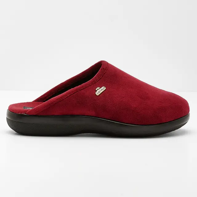 Easy Walk Παντόφλες Γυναικείο ύφασμα Κόκκινο IGF/1791T BORDO - 37