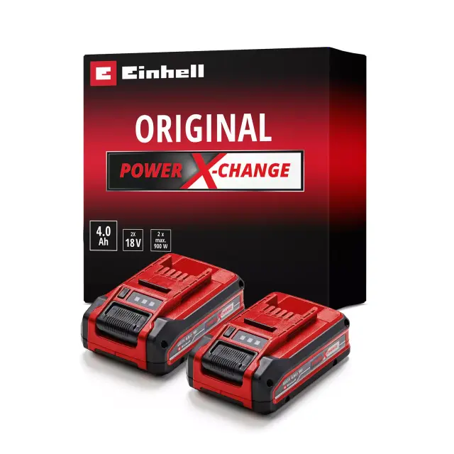 Einhell 4511629 - 2x 18V 4Ah PXC-Twinpack