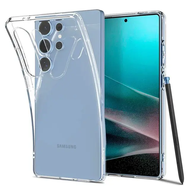 Spigen® Liquid Crystal Θήκη για Samsung Galaxy S25 Ultra- Crystal Clear (ACS08948)