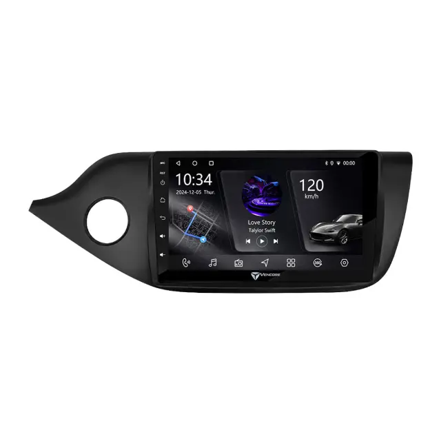 VenCore Οθόνη Multimedia Android 15 9" PX5S Octa-Core 2GB/32GB IPS με Πρόσοψη, CarPlay, Android Auto και Υποστήριξη Κάμερας 360° για Kia Ceed 2013-2017 – Μαύρη (3236-10005-0610B) 2