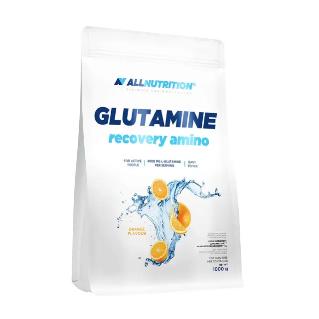 ALLNUTRITION Glutamine Recovery Amino Orange, 1000 g
