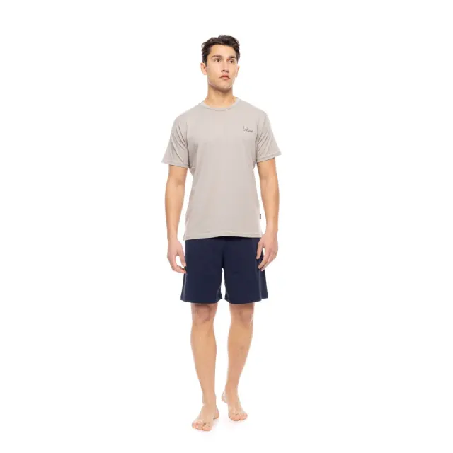 Ανδρική Πυτζάμα Nos T-Shirt SN-M100 Sand Ulisse 3