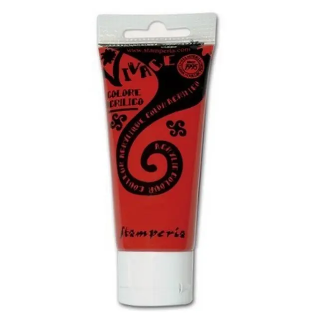 Χρώμα Vivace Stamperia 60ml, Cardinal Red