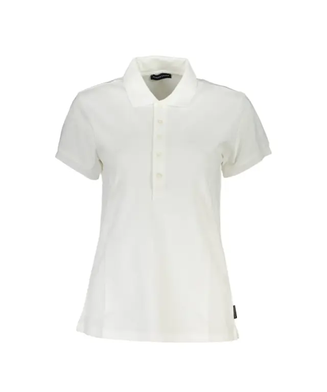 North Sails - Polo T-Shirt Slim Fit 904164-000-0101 Λευκό - XS