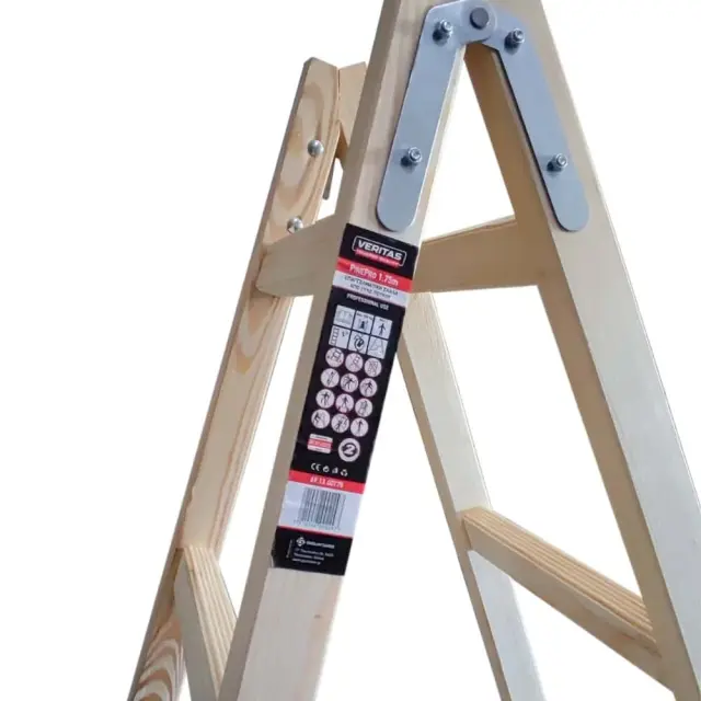 Veritas PINEPRO Ξύλινη Σκάλα Επαγγελματική 2m / 69.13.00200 2