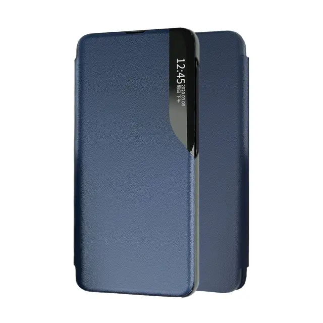 Θήκη Book Ancus Smart Flip για Samsung SM-S921B Galaxy S24 5G Μπλε
