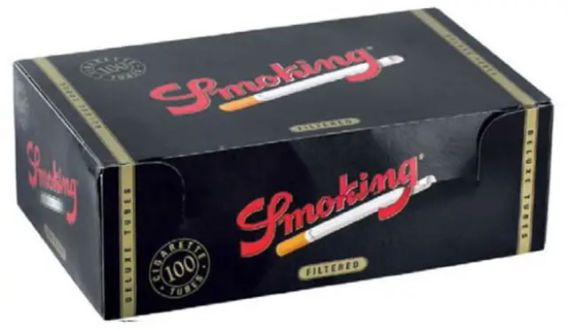 Smoking Άδεια Τσιγάρα Deluxe - 100τεμ.