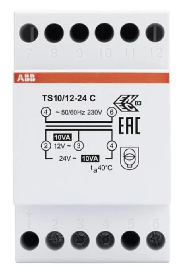 Μετασχηματιστής απομόνωσης TS10/12-24 C ΑΒΒ 81083