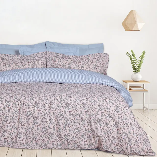 Σετ σεντόνια υπέρδιπλα με λάστιχο Casual 170x200cm Das Home 5427