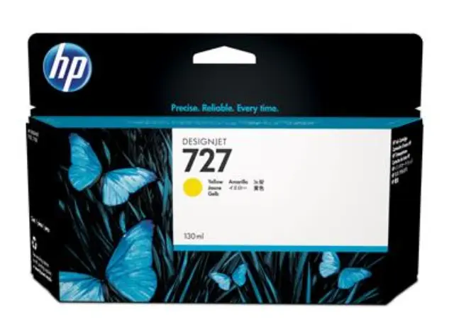 HP 727 Γνήσιο Μελάνι Εκτυπωτή InkJet Κίτρινο (B3P21A)
