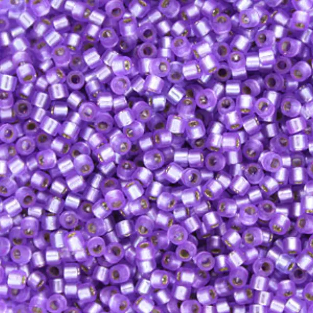 Χάντρα Miyuki Delica 11/0 - DB0694 - Semi Matte Transparent Silver Lined Light Purple ~7gr