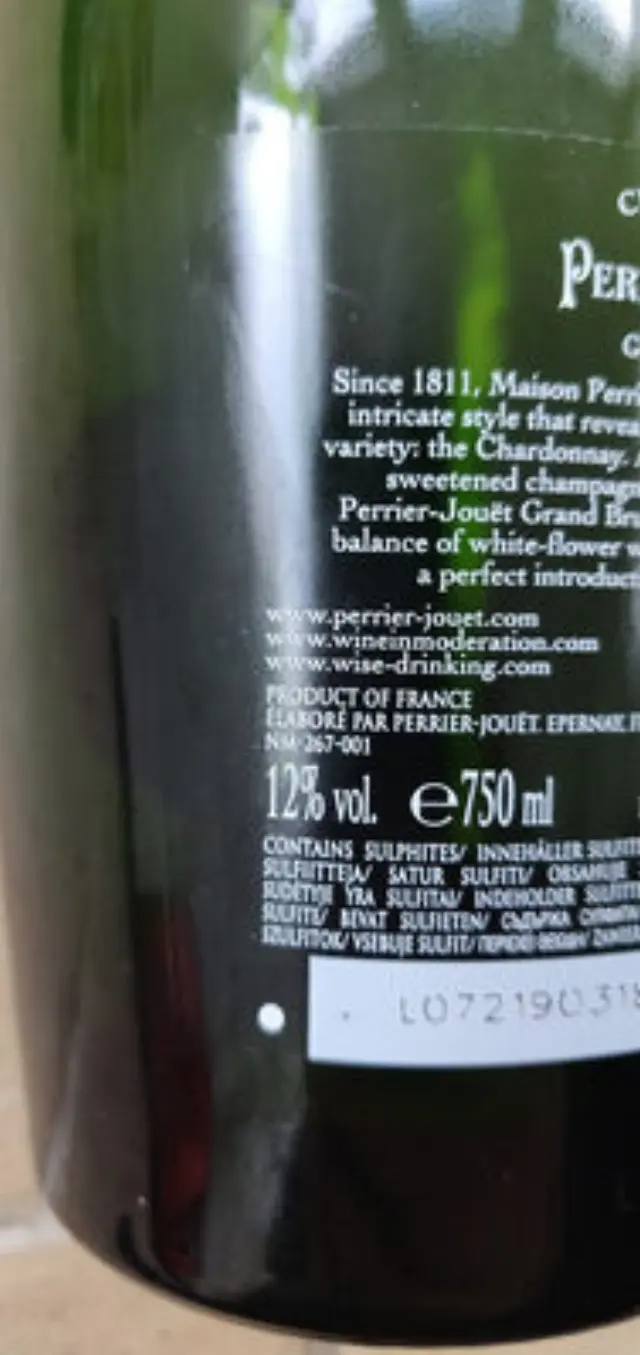 PERRIER JOUET GRAND BRUT CHAMPAGNE ΛΕΥΚΗ 750ml 3