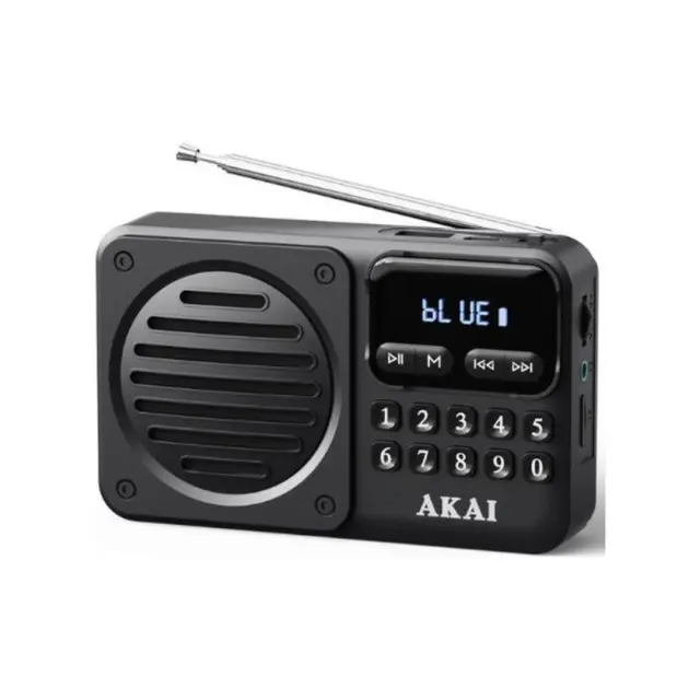 ΡΑΔΙΟΦΩΝΟ ΨΗΦΙΑΚΟ APR-300 FM/AM, BLUETOOTH 5.3, USB, microSD AKAI