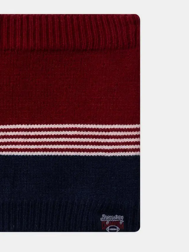 Παιδικός Λαιμός για Αγόρια Sporty Neck ΚΟΚΚΙΝΟ - One Size 2