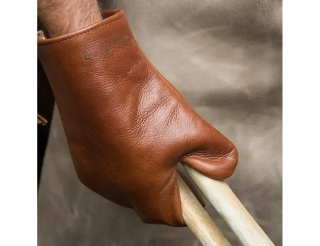 Δερμάτινο Γάντι Κουζίνας Doxx Amsterdam Smooth Leather - Camel 2